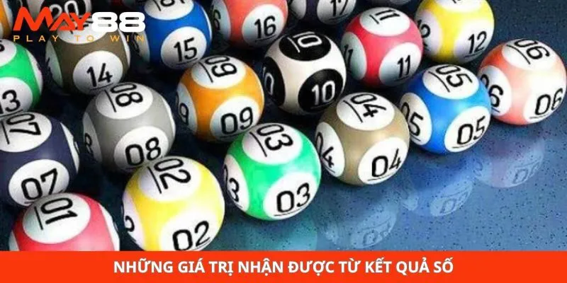 Những giá trị nhận được từ kết quả số